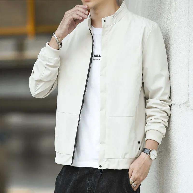 Men's Jacket Spring and Autumn Trend Autumn Shirt Casual High-end Men's Clothing Jacket