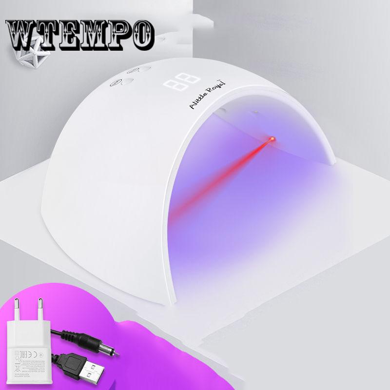 45W Nails UV Lamp Nail Dryer Manicure Gel Nail Lamp for Gel Varnish
