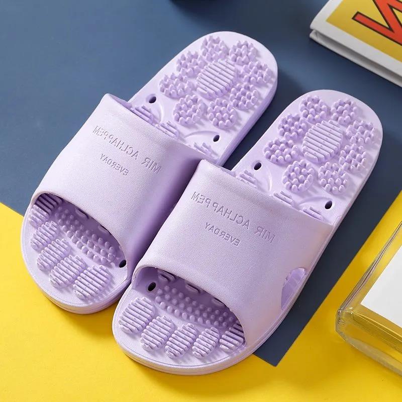 Men's and Women's Summer Slippers  Outer Wear Soft Bottom Couples Non-slip Indoor Slippers