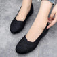 Old Beijing Cloth Shoes Women's Single Shoes Black Casual Shoes Non-slip Breathable Work Shoes Flat Shoes