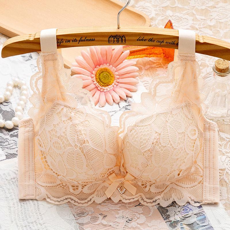 Elastic Flanks Comfortable Underwear Women's No Rims Breast Bras Small Breasts Pull-up Bra Micro-adjustment Women's Underwear