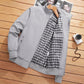 Jacket Men's Men's Stand-up Collar Jacket Jacket Top Coat Lightwear Loose Warm Men's Jacket