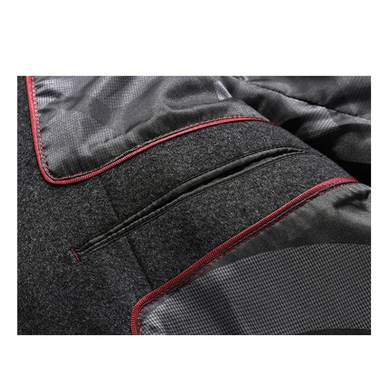 Men's Suit Jacket Business Casual Professional Formal Wear Simple and Comfortable Top