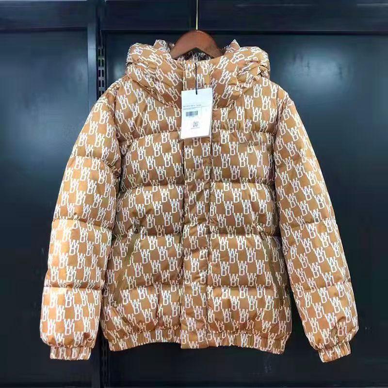 Lovers Down Jacket Winter Short White Duck Down Cotton Jacket Personalized Warm Jacket Cold Clothing Travel Jacket Casual Sports Jacket