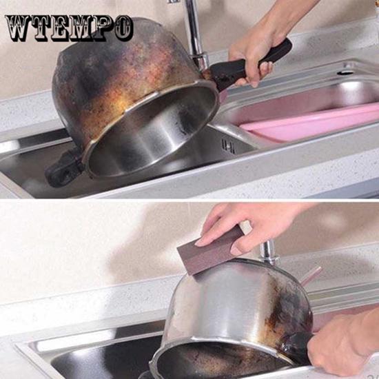 Brand  Sponge Large Area Carborundum Flexible Descaling Clean Magic Brush