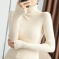 Turtleneck Sweater Women Autumn Winter Fashion High Neck High Neck Sweaters Solid Long Sleeve Pullover Knitwear Black White Knitted Jumper Top Clothes