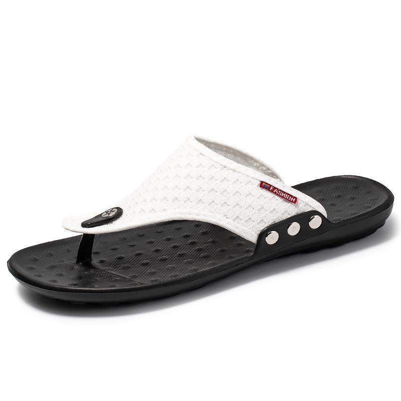 Summer Korean Men's Slippers Personality Fashion Outdoor Wear Beach Flip Flops