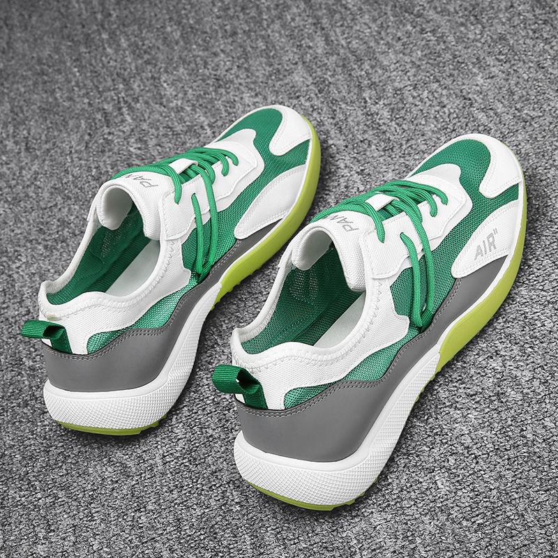 Mesh Shoes Men Sneakers Fashion Breathable Casual Men Shoes Trend Wild Casual Tide Flats Simple White Sneakers