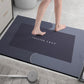 Diatom Mud Speed Dry Pad Bathroom Water Absorbing Anti-slip Pad Bathroom Entry Door Carpet Entry Mat Kitchen Foot Pad