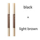 Eyebrow pencil beginner double-headed eyebrow pencil  Duckbill flat eyebrow pencil waterproof