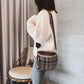 Bag Women Messenger All-match Mobile Phone Bag Trendy Fashion Korean Shoulder Bag Ladies Simple Retro Saddle Bag