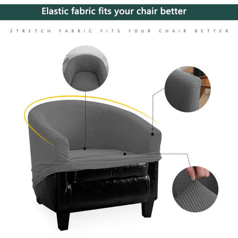Single Sofa Cover Sofa Cushion Four Seasons Universal Non-slip All-inclusive Fabric Semi-circular Sofa Towel Cover Dust-proof Protective Cover
