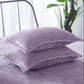 Pure Color Pillowcase Thick Flannel Pillowcase Single and Double Pillowcase Coral Fleece Pillowcase Two-piece