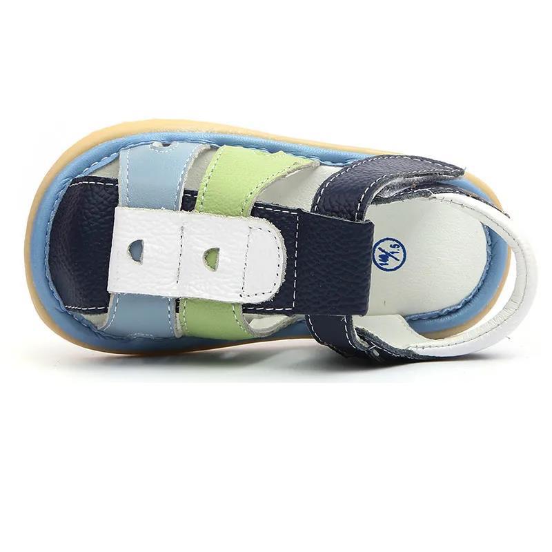 Children's Summer Sandals Soft Soled Boys and Girls Colorful Shoes Children's Antiskid and Kickproof Flat Sandals