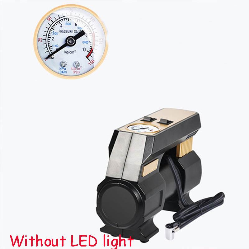 Car Inflator Portable Car Mechanical Disk Pointer Electric Inflator High-power Refueling Pump Multi-function Tire Inflator General Accessories