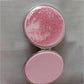 Hand-held Makeup Mirror Mini Vanity Mirror Schoolgirl Woman Flip Foldable Easy To Carry  Quicksand Sequins Small Round Mirror