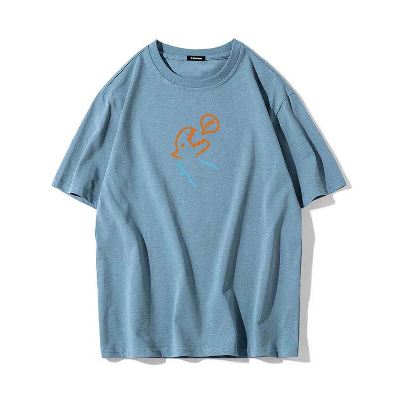 Short-sleeved T-shirt Men's Summer Loose Cotton T-shirt Tops Summer Clothes