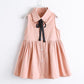 Children's Dress Girls Summer Dress Children's Embroidery Princess Skirt Baby Thin Solid A-line Sleeveless Skirt