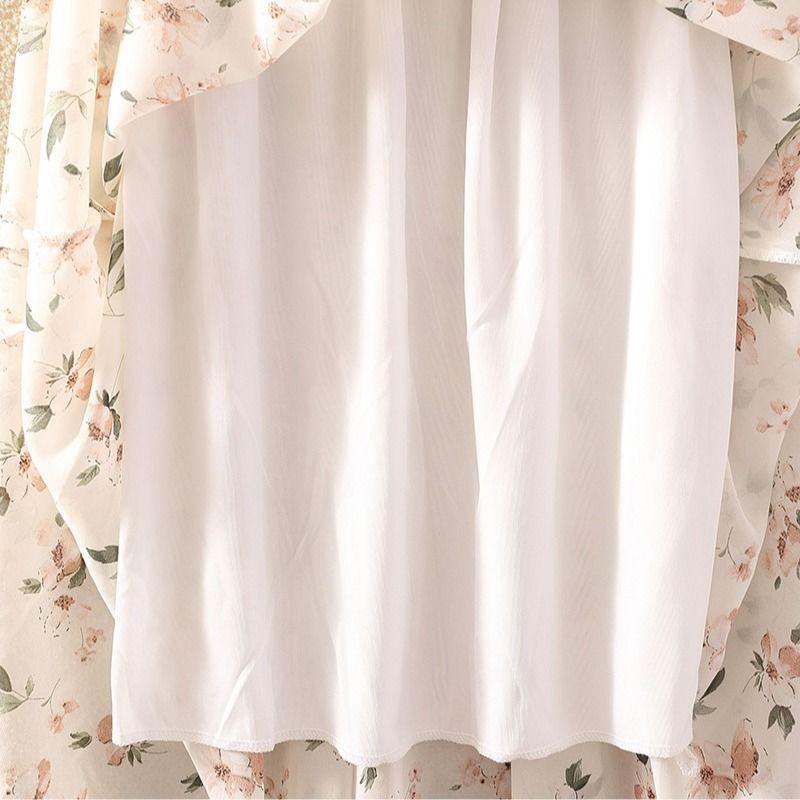 Summer High Waist Chiffon Women Midi Skirts Casual Floral Print Female Skirt Maxi Beach Skirt