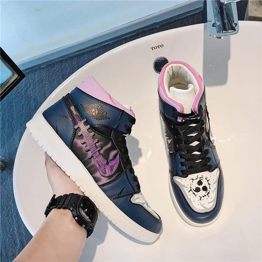 Naruto Casual Men's Sports Shoes Handsome Fashion Flat Shoes Put on As A Ninja