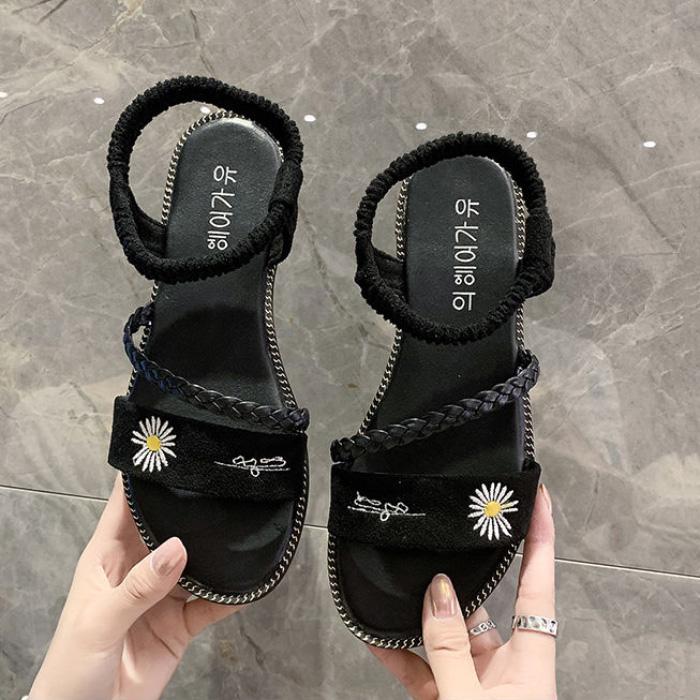 Women Summer Flat Sandals Open-Toed Slides Slippers Candy Color Casual Beach Outdoor Female Ladies Jelly Shoes