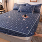 Breathable Bed Sheet Bedspread One-piece Non-slip Fixed Mattress Cover Thick Quilted Dust-proof Bedspread Cover Protective Cover