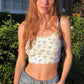 Summer Ladies Vest Small Fresh Floral Lace Stitching Camisole