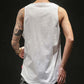 Summer Fat Large Size Sports Vest Men's Personality Loose Waistcoat Trend Vest