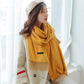Winter Cashmere Scarf Women Thick Warm Shawls Wraps Lady Scarves Fashion Tassels Pashmina Blanket
