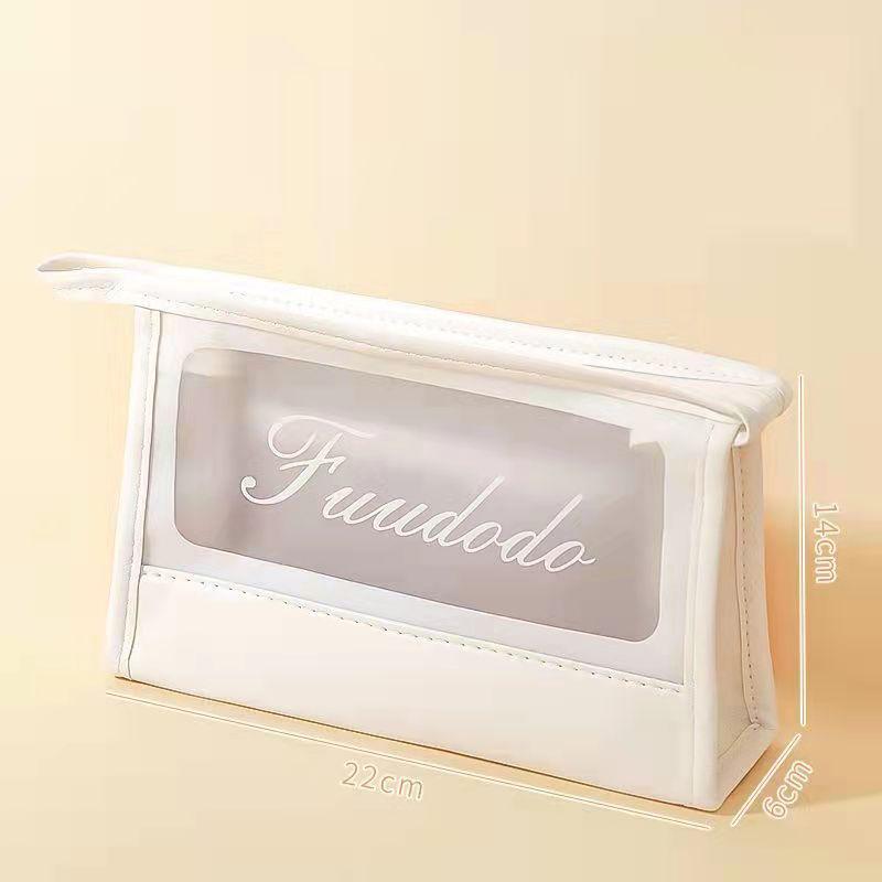 Waterproof Cosmetic Bag Travel Cosmetic Storage Bag Large Capacity Transparent Toilet Bag Portable Lady Handbag Clear Pouches