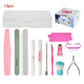 Nail Art set Manicure set Cuticle Pusher Polishing nail care tool set nail remover Beginner nail Set