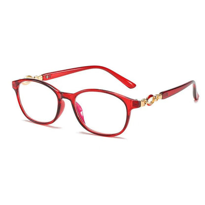 HD Crystal Glass Reading Glasses women's Anti-radiation Anti-fatigue Wear-resistant Middle-aged Elderly Imported High-definition Glasses