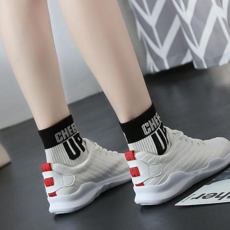 Spring  Summer Shoes Women's Sports Shoes Female Students Harajuku Style Low-cut White Shoes Lightweight Breathable Running Shoes
