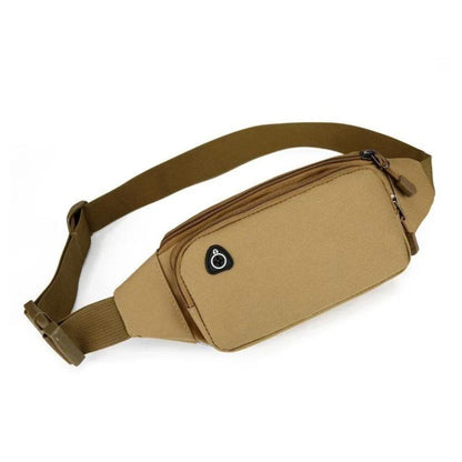 Men's Waist Bag Belt-type Purse Running Sports Multi-functional Women's Small Lightweight Large-capacity Shoulder Bag
