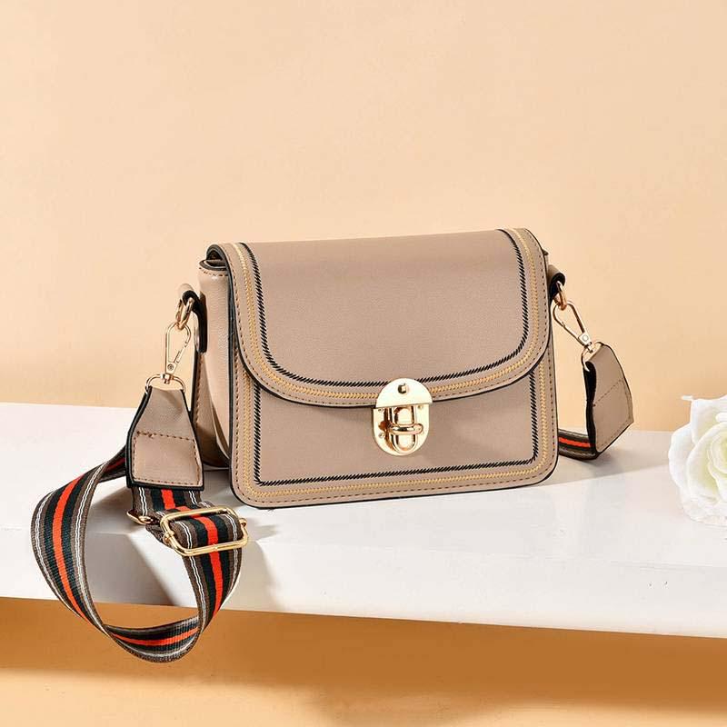 Ladies Fashion Sweet Small Shoulder Bag for Girls PU Leather Crossbody Handbags for Women