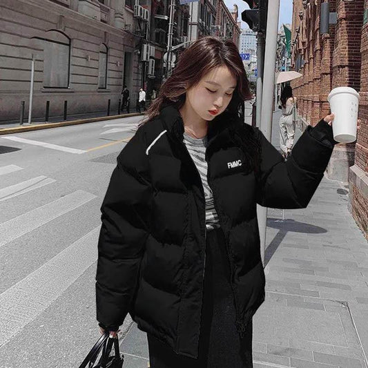 Winter Fashion Cotton-padded Jacket Women Loose Padded Jacket Korean Style Cotton-padded Jacket