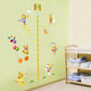 Cartoon clown height stickers for children's room bedroom removable wall stickers