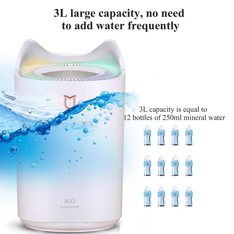 Electric Humidifier Essential Aroma Oil Diffuser Ultrasonic Wood Grain Air Humidifier USB Mini Mist Maker