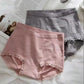 3 Packs of Antibacterial Sexy Women's Panties Japanese Mid-waist Briefs with Cotton Crotch Body Sculpting Buttocks Beautifying Trousers