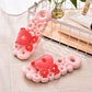 Bathroom Non-slip Slippers Female Summer Home Indoor Bath Quick-drying Soft Bottom Sandals Donut Hollow Leaky Slippers