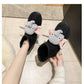 Cartoon Snow Boots Women Winter Flat Casual Cute Cotton Shoes Plus Velvet Warmth Thick Soft Sister Shoes Women