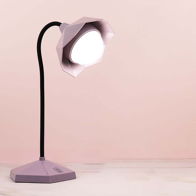 Three-color Adjustable Led Eye Protection Desk Lamp Desk Study USB Rechargeable Student Bedroom Reading Bedside Night Light