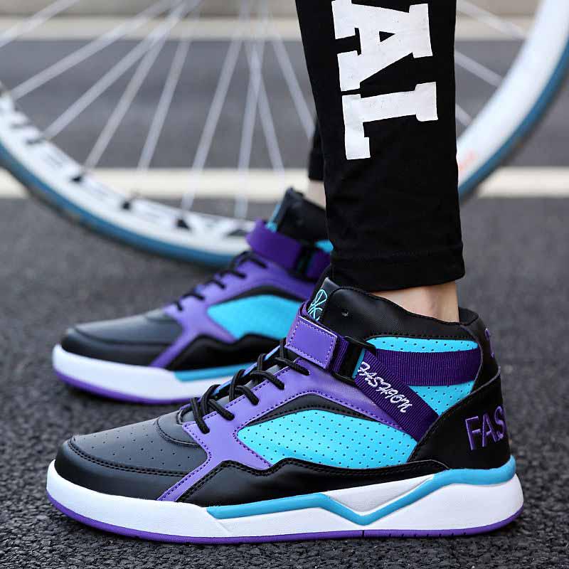 Plus Size 38-44 Men Sneakers Running Sports Basketball Shoes Non-slip Comfortable Deodorant Wear-resistant Sports Shoes
