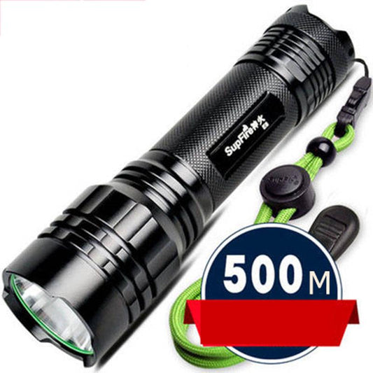 E8 Bright Flashlight Rechargeable Super Bright Special Forces Waterproof 5000 Multi-function Long-range Outdoor Bright Light