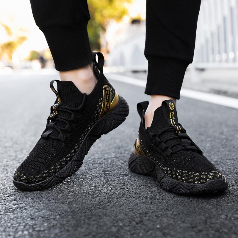 Breathable Men's Shoes Spring Soft-soled Wear-resistant Outdoor Casual Shoes Summer Breathable Mesh Sports Shoes