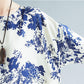 Vintage Floral Print Boho Dress Women Long Maxi Dress Evening Party Beach Summer Dress Long Sleeve Dresses