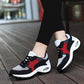 Women Vulcanized Shoes Summer Women's Sneaker 2020 Spring Summer Knitting Breathable Shoe Chunky Platform Sneakers Soft