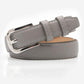 Women Belt Simple Pin Buckle Wild Decoration Black Belt Cross Pattern Wide Belt