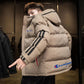 Men's Winter Jacket Trend Warmth Padded Jacket Thick Plus Size Down Padded Jacket Winter Padded Jacket