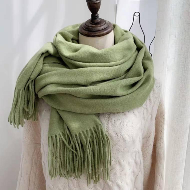 Women Scarf Unisex Thick Warm Winter Scarves Cashmere Scarf Gentleman's Bussiness Scarves
